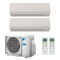 CONDIZIONATORE DAIKIN SENSIRA DUAL SPLIT 9000+9000 BTU INVERTER R32...