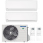 CONDIZIONATORE PANASONIC TZ DUAL SPLIT 7000+12000 BTU INVERTER R32 ...