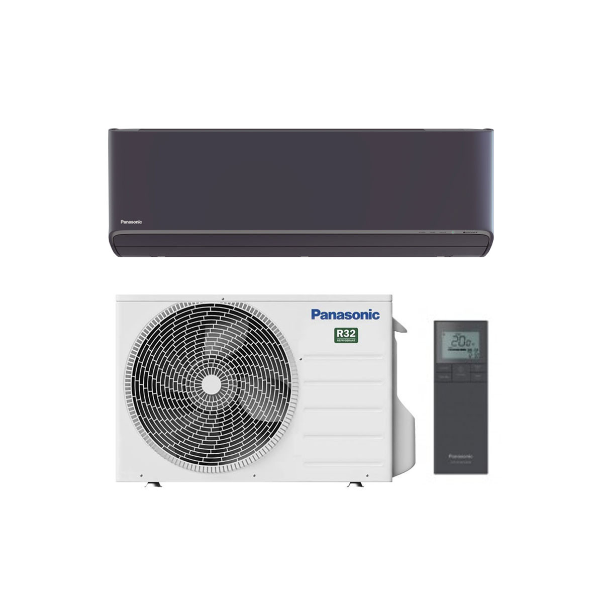 CONDIZIONATORE PANASONIC ETHEREA Z GRAFITE MONOSPLIT 12000 BTU INVE...