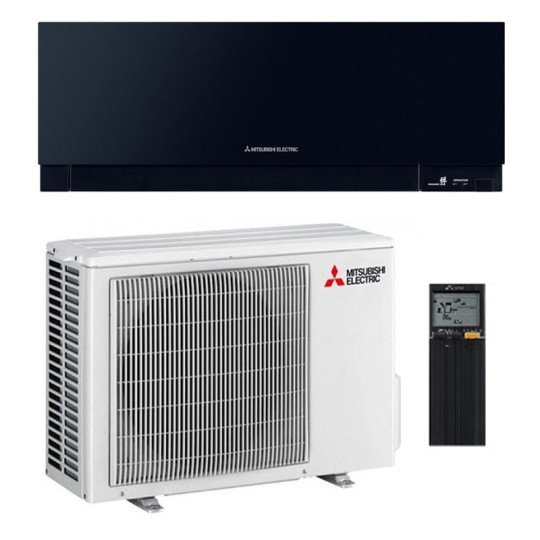 CONDIZIONATORE MITSUBISHI KIRIGAMINE ZEN NERO MONOSPLIT 9000 BTU INVERTER R32 A+++ WIFI