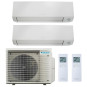 CONDIZIONATORE DAIKIN PERFERA ALL SEASONS DUAL SPLIT 5000+5000 BTU ...