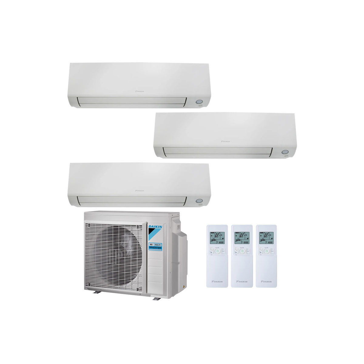 CONDIZIONATORE DAIKIN PERFERA ALL SEASONS TRIAL SPLIT 7000+7000+700...