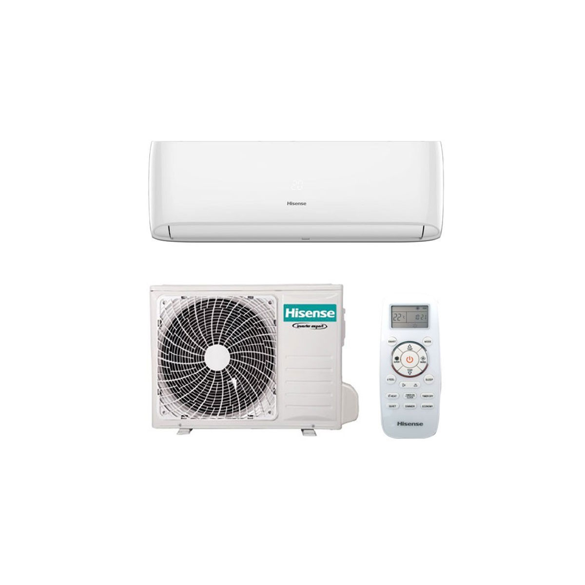 CONDIZIONATORE HISENSE EASY SMART 9000 BTU INVERTER R32 A++ WIFI | ...