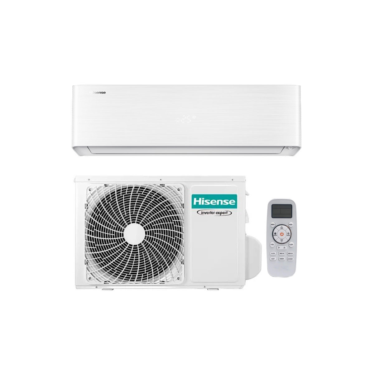 CONDIZIONATORE HISENSE PRO X MONOSPLIT 9000 BTU INVERTER R32 A+++ WIFI