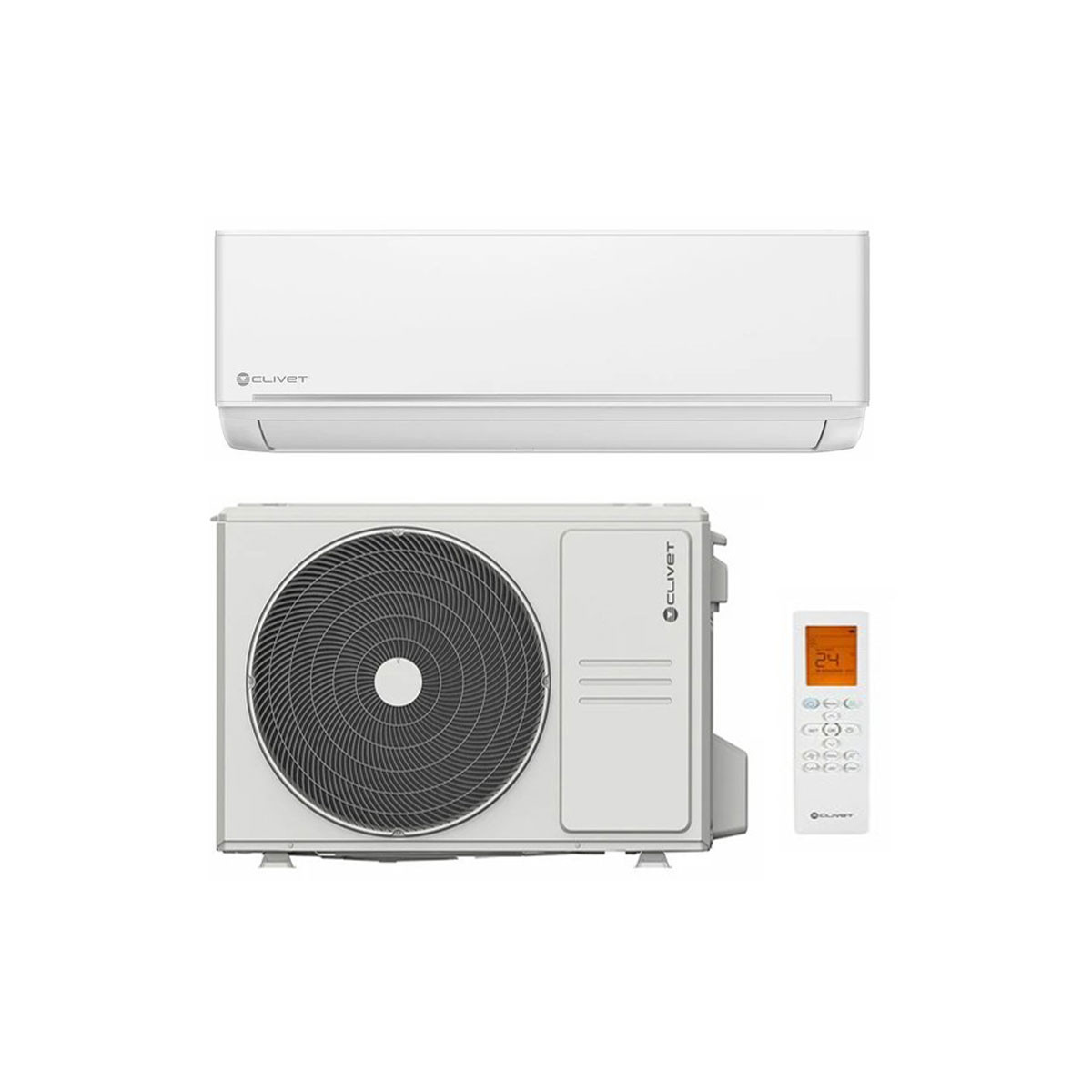 CONDIZIONATORE CLIVET EZCOOL MONOSPLIT 9000 BTU INVERTER R32 A++