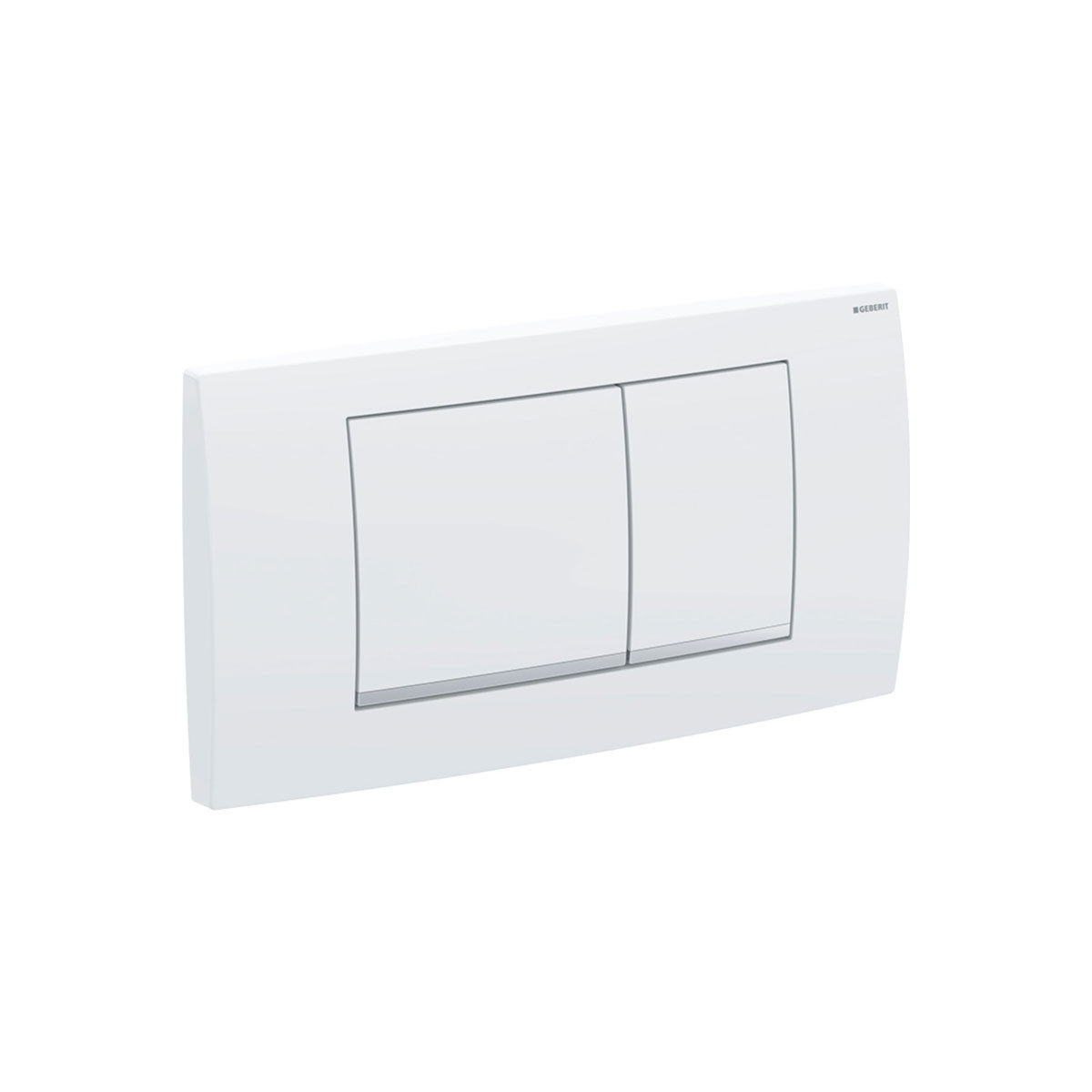 PLACCA DI COMANDO GEBERIT TWINLINE30 BIANCO E CROMO 115.899.KJ.1